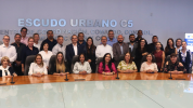 Grupo de Directores Ejecutivos BASC en las instalaciones de Escudo C5 del Estado de Jalisco.