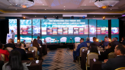Instalación del Foro Internacional “Navegando con el Futuro Marítimo y Logístico de Panamá: Seguridad para el Comercio Global” a cargo de la Lic. Giomar González, directora ejecutiva de BASC Panamá. 